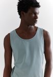 Regular Fit Vest Top - Turquoise