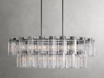Dubaku Oval Chandelier – Double Tier