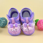Cute Bowknot Polka Dot Sneakers For Baby Girls Lightweight Non Slip Shoes For Indoor Outdoor Walking Spring And Autumn