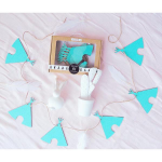Kikki & Frankie Bunting Mint Tee-pee
