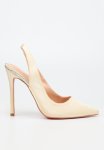 Lou 31 Court Heel - Champagne