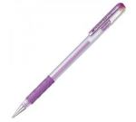 Hybrid Metallic Gel Grip 0.8MM Pen – Violet – K118-MV