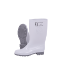 Women’s White grey Oil And Acid Resistant Gumboot