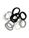 12 Piece Hair Elastics - None Assorted