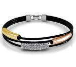DESTINY Natalia Bracelet Embellished With Swarovski Crystals - Black