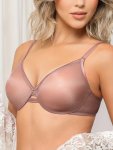 Solid Seamless Floral Lace Underwire Bra Sexy Comfy Push Up Bra Women's Lingerie & Underwear