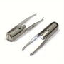 LED Lighted Eyebrow Tweezer - Precision Stainless Steel Brow & Lash Clip Battery-Powered Beauty Tool