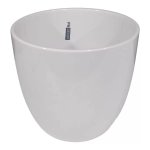 Large White Glazed Ceramic Pot