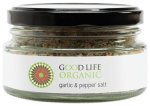 Organic Garlic & Pepper Salt 180G
