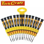 Tork Craft 14 PC Precision Screwdriver Set KT2468