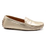 Jozini Leather Moccasin - Platino - 8