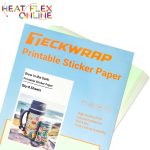 Teckwrap Inkjet Printable Glow In The Dark Sticker Vinyl 8 Sheets