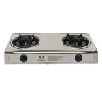 Stainless Steel Gas Stove - 2 Burner - DGM-5501 - Silver