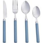 24PCS Cutlery Set Light Blue