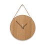 Magna Wall Clock Clear Varnish - 300 Mm / Black / Sleek