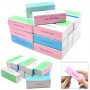 4-WAY Nail Buffer Block Set Colorful Nail Polisher Buffing File Multi-sided Sanding Manicure Tool Nail Care And Shine Kit Professional Nail Art Tools