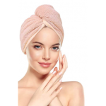 Super Absorbent Fast Hair Drying Microfiber Cap Pink