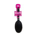 Basics Hair Brush Oval Paddle Black 7.5X24CM
