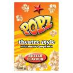 Popz Butter Flavoured Microwave Popcorn 3X85GR