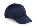 5 Panel Structured Peak Cap Navy