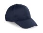 5 Panel Structured Peak Cap Navy