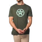 Jeep tshirt Olive Star Logi JMS25213