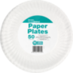 Paper Plates 50 Pack