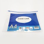 Clear Case Zip-lock A4 - Factory Plaza