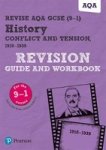 Revise Aqa Gcse 9-1 History Conflict And Tension 1918-1939 Revision Guide And Workbook - Includes Online Edition Digital Product