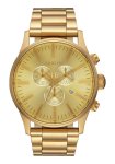 Nixon Sentry Chrono Men's Watch - All Gold