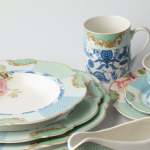 - Italian Rose 16PCE Dinner Set + Free Salad Bowl