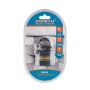 Padlock - Brass & Iron - Extra Keys - Silver - 50MM - 3 Pack