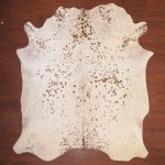 As Grade Nguni Hide 189 Brown white XL - Extra Large Brown white Spotted