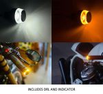 Motorcycle Bar End Indicator With Drl