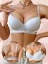 Peach Girl Sexy Lace Bra Suitable For Women - Bust Enhancing Comfortable & Breathable Charming Lace Details Versatile For Daily Wear