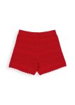 Plain Crochet Cotton Shorts