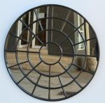Round Metal Cut-out Mirror 60CM