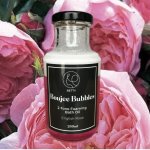 Boujee Bubbles 2-TONE Foaming Bath Oil - English Rose