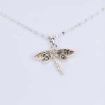 Pua Shell Dragonfly Necklace