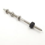 SN024 Rail Mounting Bolt For Steel Substructure