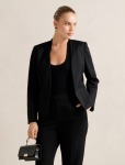 Farrah Fitted Blazer - 16 Black
