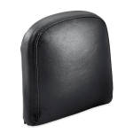 Passenger Backrest Pad – Mid-sized – Smooth Black Vinyl.