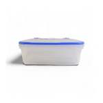 Wilko 2LT Clip Lock Rectangular Container Blue