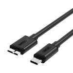 UNITEK USB3 Type-c M To Micro B M Cable Y-C475BK CAB-USB3C-MICRO-1M-U