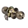 Dark Brass Round Door Lock Handle