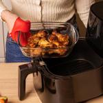 Glass Rectangle Roaster Airfryer