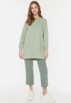 Modest Jewel Regular Fit Tunic - Mint