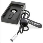 Alvin's Cables BMPCC4K Blackmagic Cinema Camera Bmcc 4K Bmpcc Power Supply Mount Plate Adapter For Sony Np F970 Battery