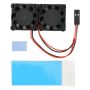 Dual Fan Cooler For Raspberry Pi 4B 1200MHZ