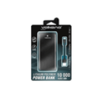 Volkano Fuel Series 10 000 Mah Powerbank Black
